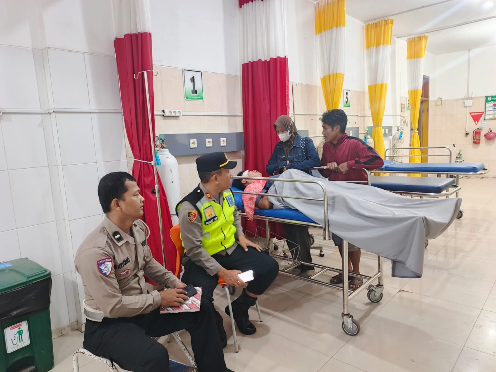 Polresta Banyumas Dalami Penyebab Kecelakaan Beruntun yang Akibatkan Dua Orang Meninggal Dunia