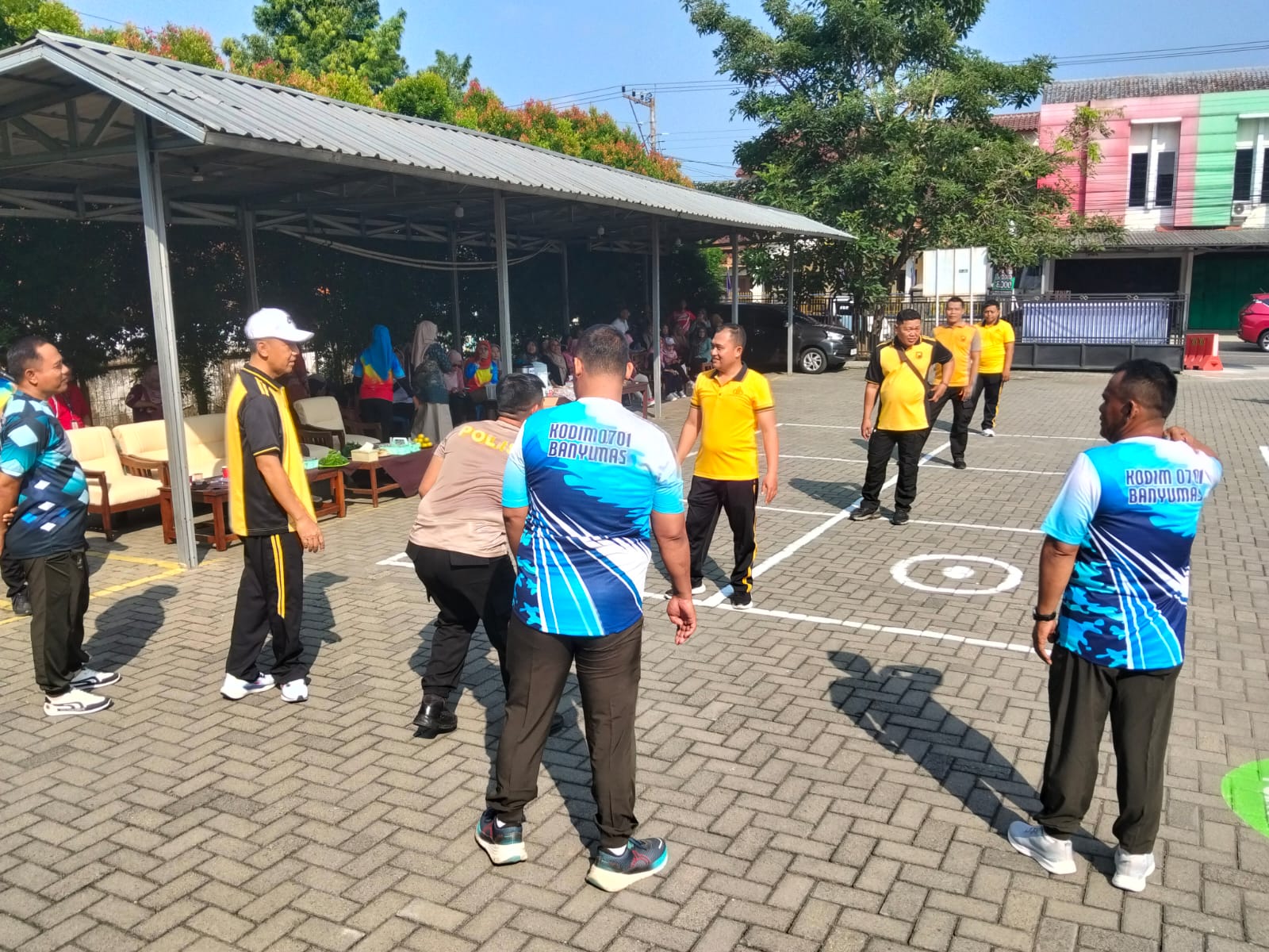 Adakan Lomba Gobak Sodor, Polresta Banyumas Jadikan HUT Bhayangkara ke-80 Momentum Lestarikan Budaya