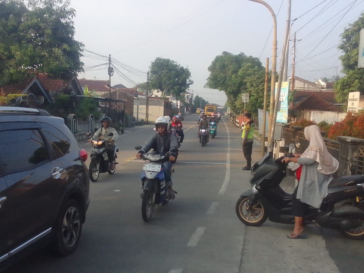 Warga Dibuat Nyaman, Polresta Banyumas Turun Langsung di Jam Padat