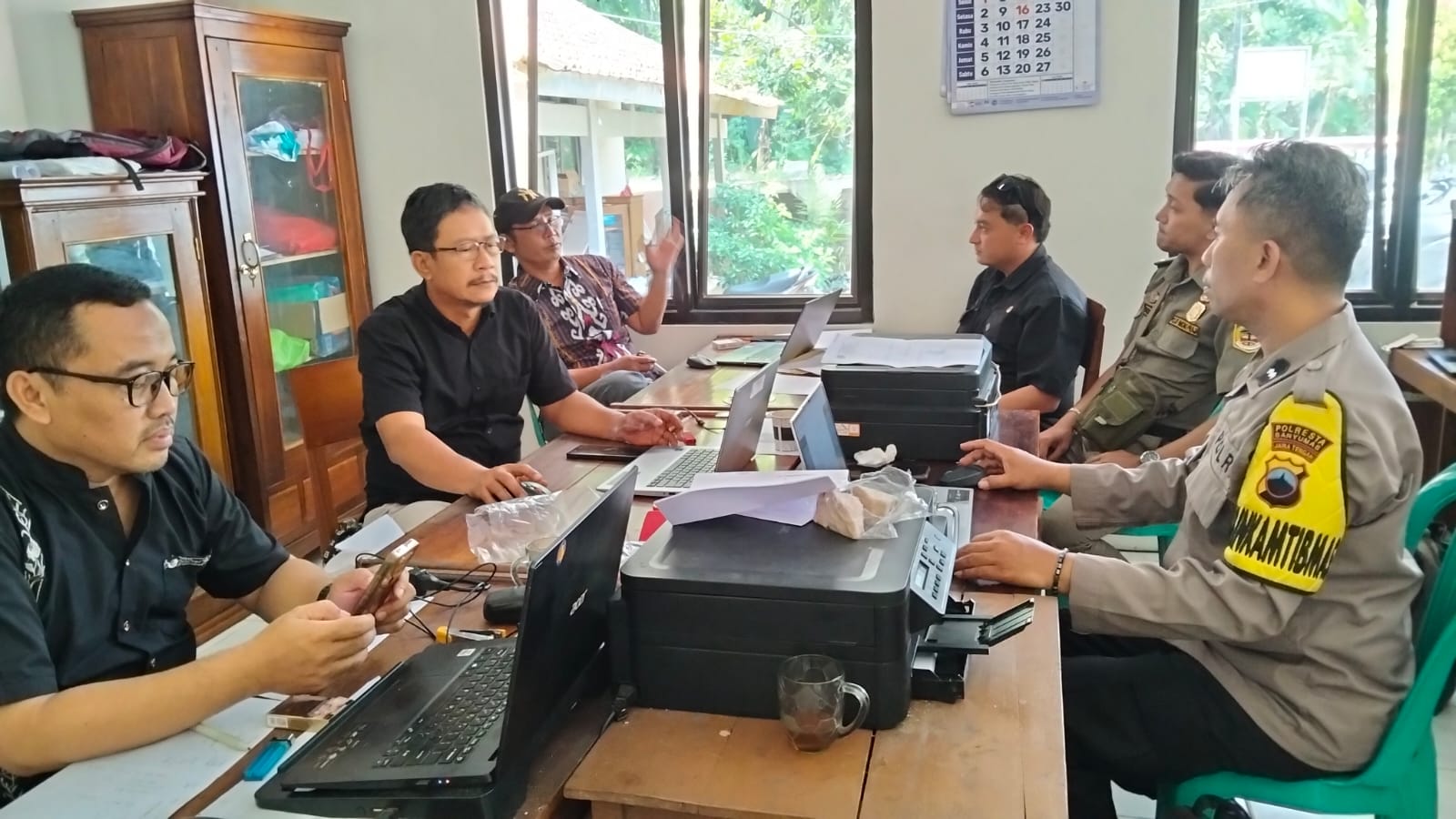 Silaturahmi Sekaligus Deteksi Dini, Polisi Banyumas Intensifkan Sambangi Balai Desa