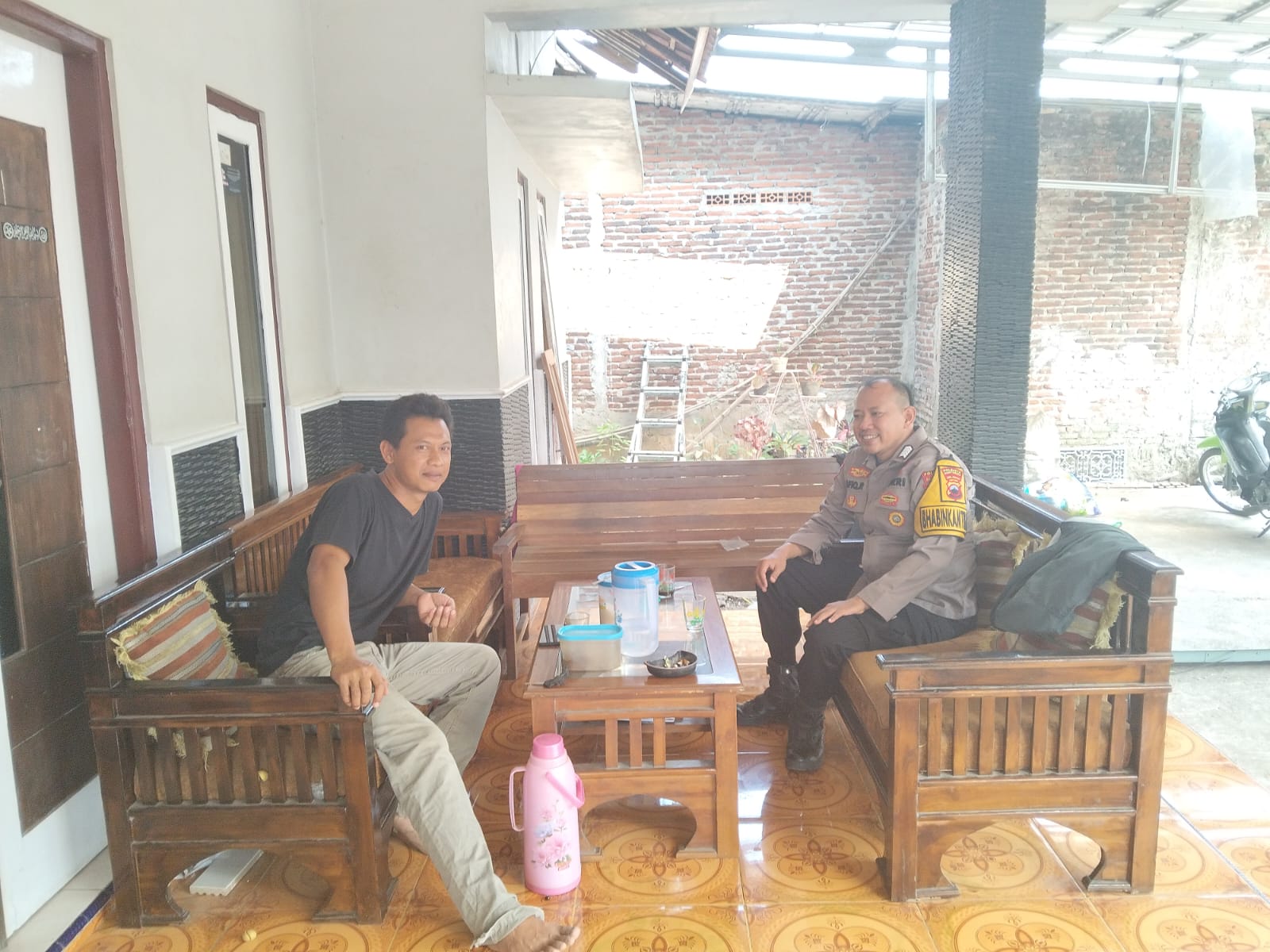 Sambang Warga Margasana Banyumas, Polisi Perkuat Upaya Preventif dan Imbau Aktifkan Siskamling