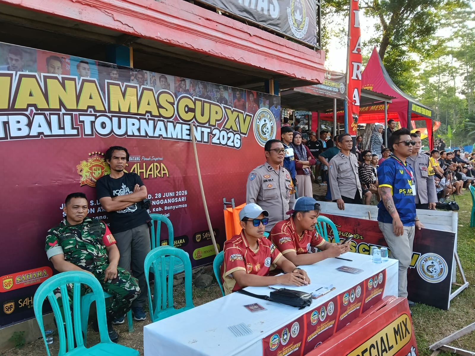 Polsek Ajibarang Banyumas Amankan Arwana Cup XV, Pertandingan Berjalan Kondusif