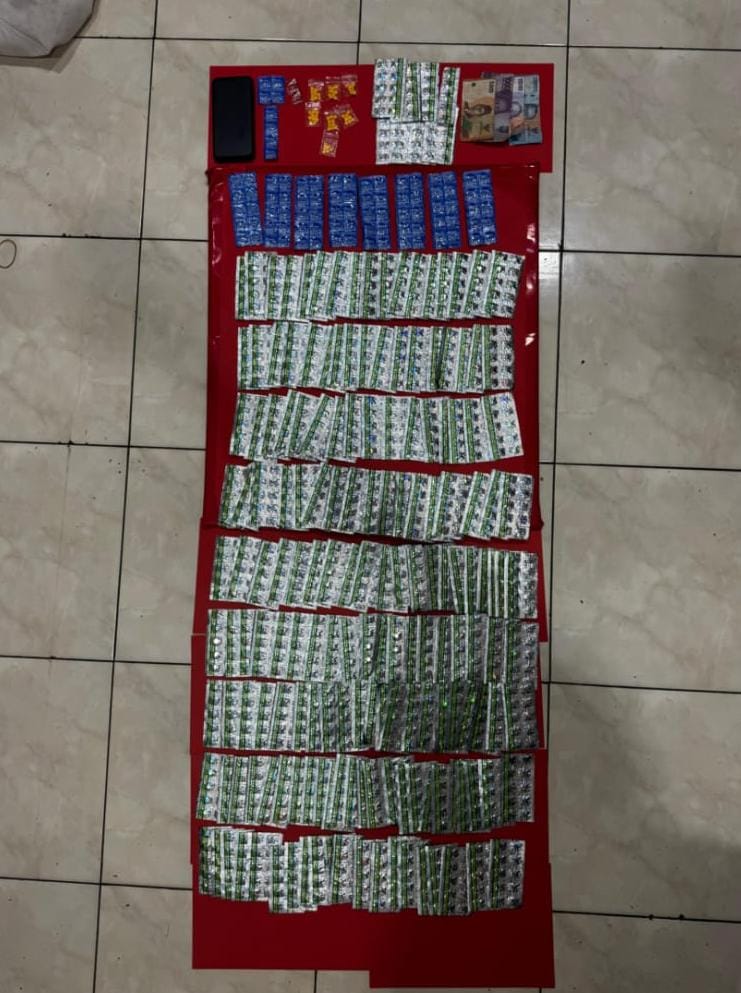 Satresnarkoba Polresta Banyumas Ringkus Pengedar, Sita 1.940 Butir Obat Terlarang
