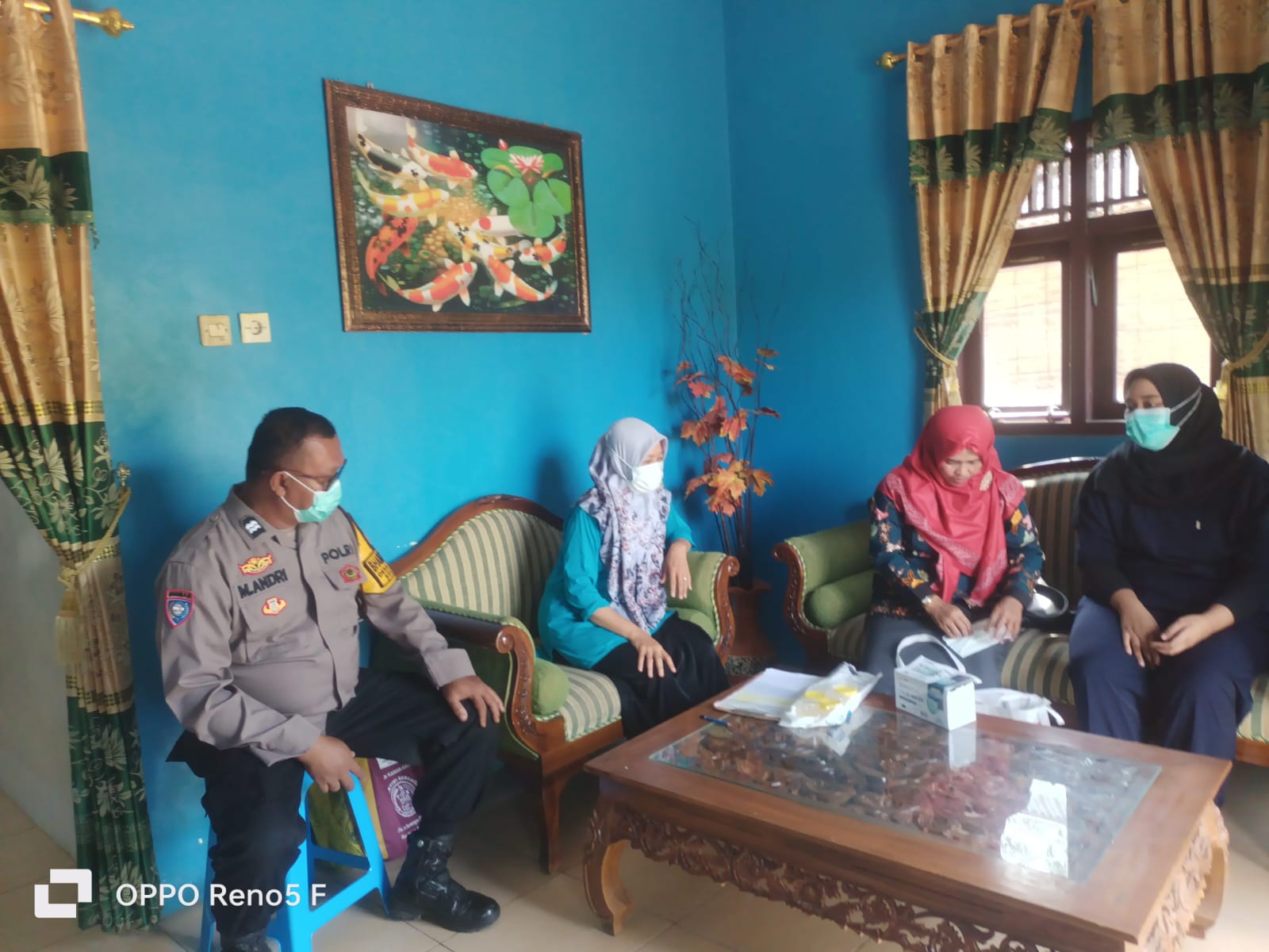 Polsek Kalibagor Banyumas Dampingi Tracing TBC, Dukung Deteksi Dini dan Pencegahan Penularan