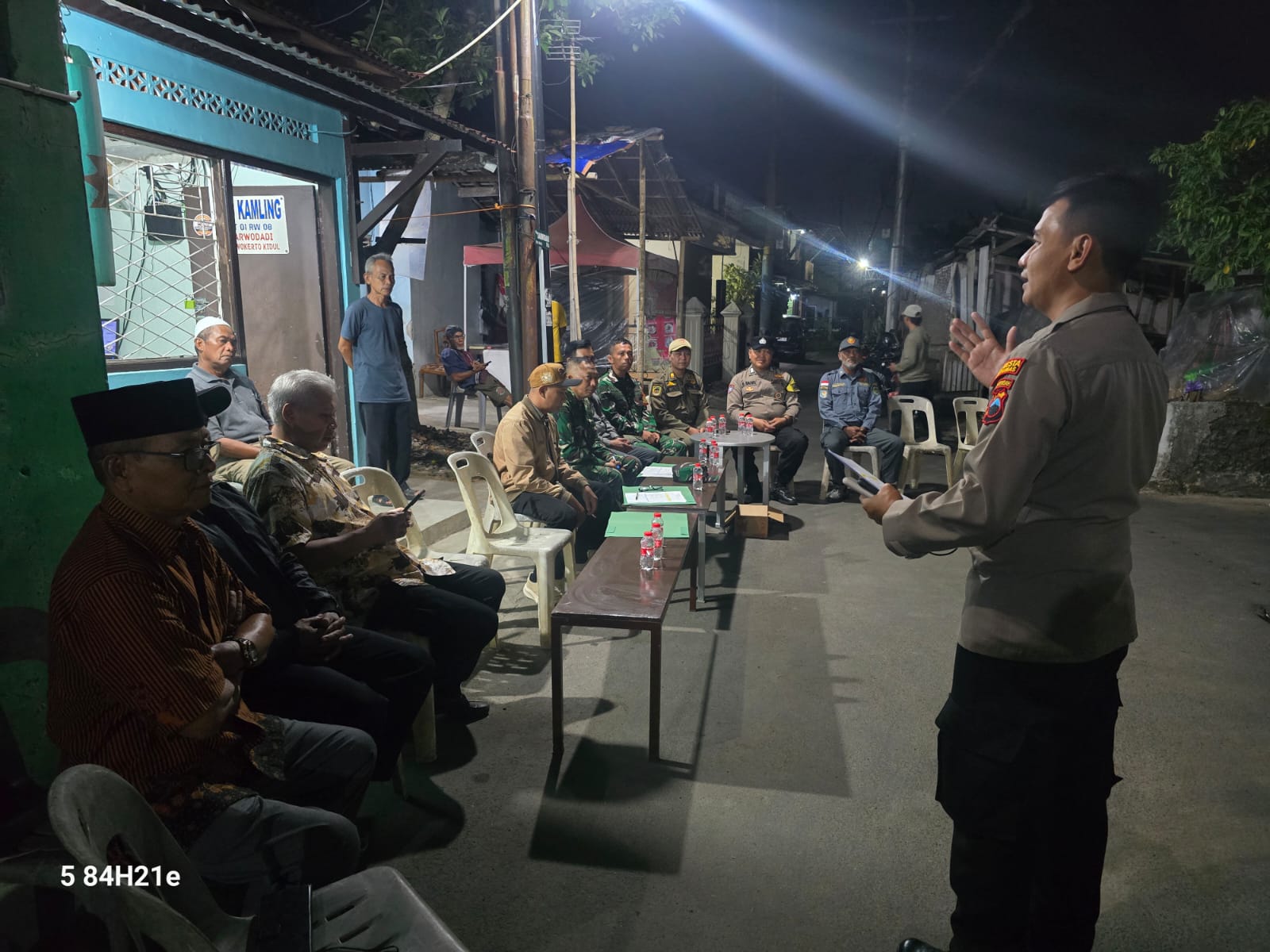 Jelang HUT Bhayangkara ke 80, Tiga Pilar Nilai Kesiapan Satkamling di Purwokerto Selatan