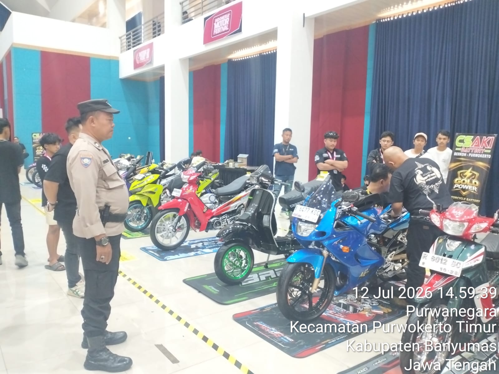 Motor Fest 2026 Berlangsung Aman, Polsek Purwokerto Barat Lakukan Pengamanan