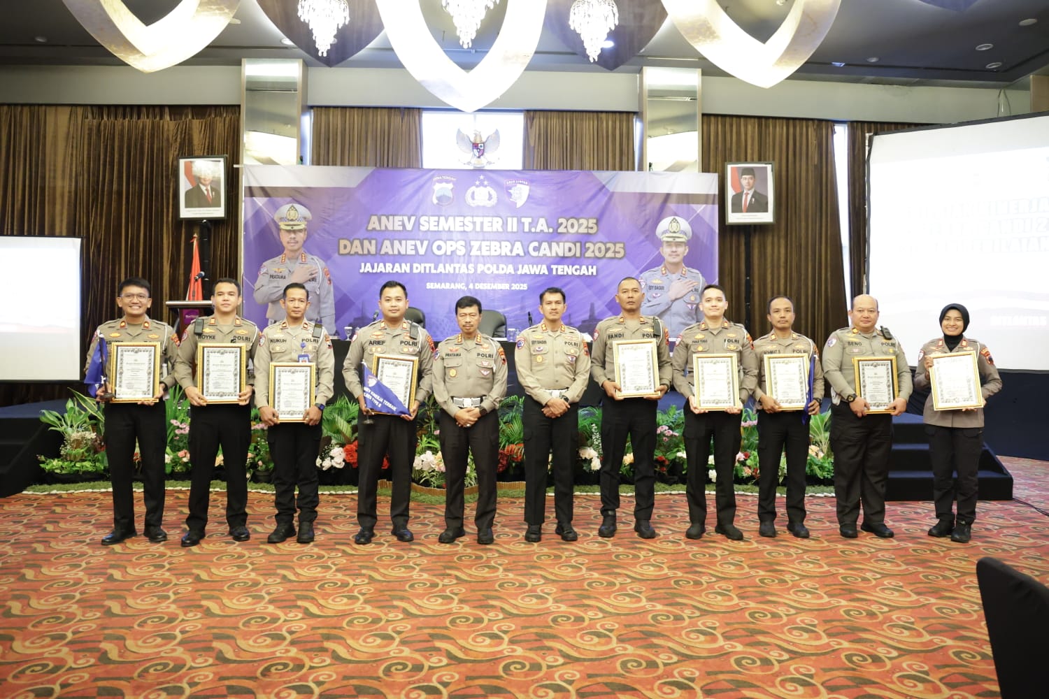 Anev Semester Ii Dan Operasi Zebra Candi 2025, Sat Lantas Polresta Banyumas Ikuti Pemaparan Strategis Untuk Penguatan Kinerja Menjelang Nataru