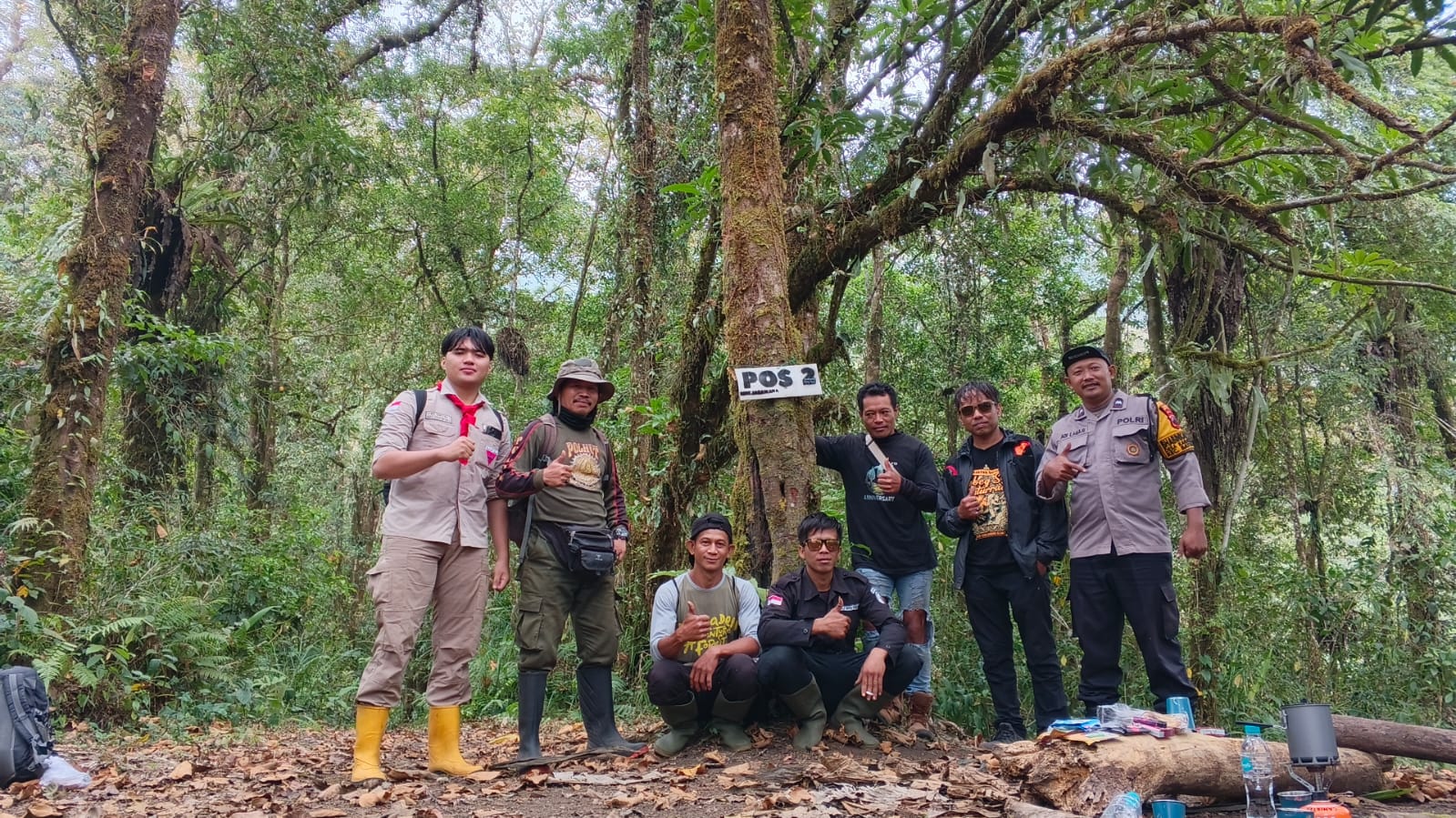 Polsek Baturraden Banyumas Bersama Pengelola Kawasan Perkuat Mitigasi Karhutla