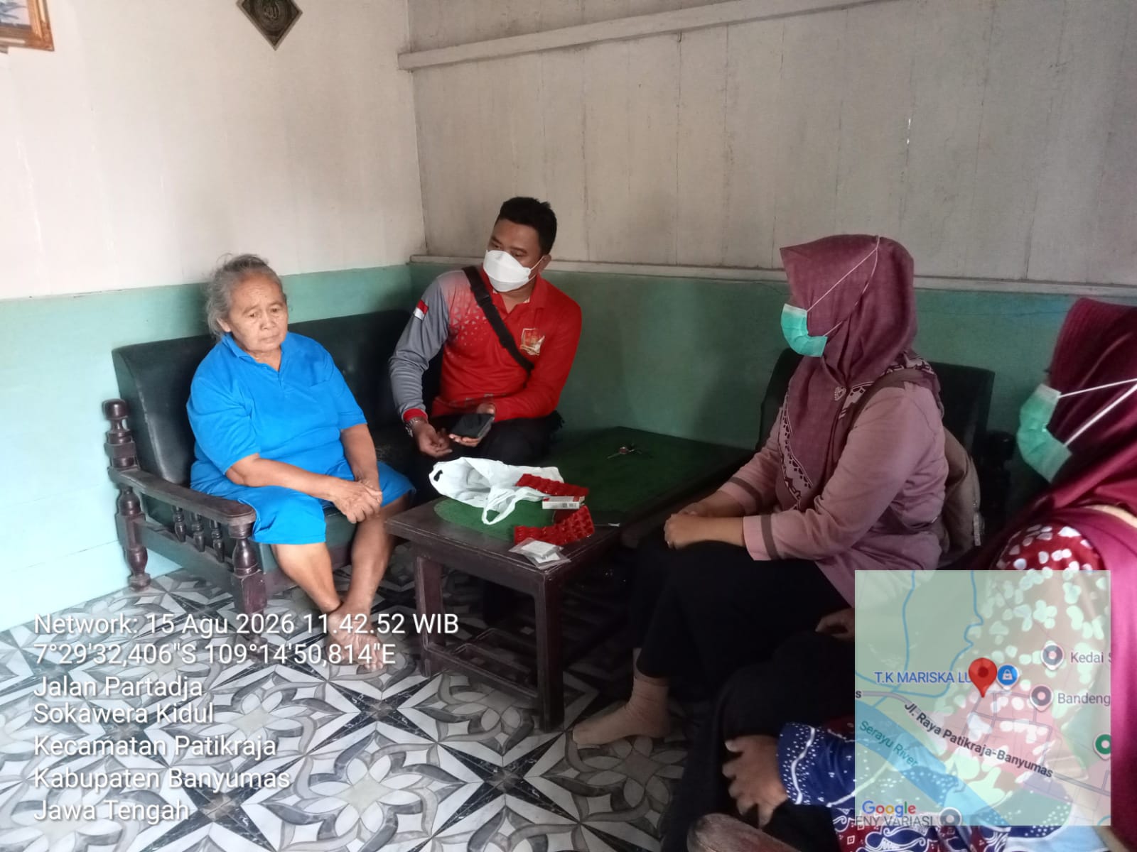 Tak Hanya Jaga Kamtibmas, Bhabinkamtibmas Patikraja Aktif Dampingi Penanganan Pasien TB