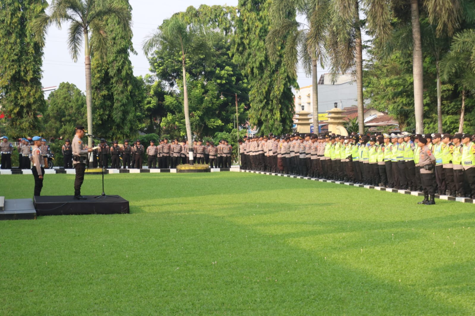 Polresta Banyumas Gelar Apel Siaga Kontijensi, Pastikan Personel dan Sarpras Siap Digerakkan