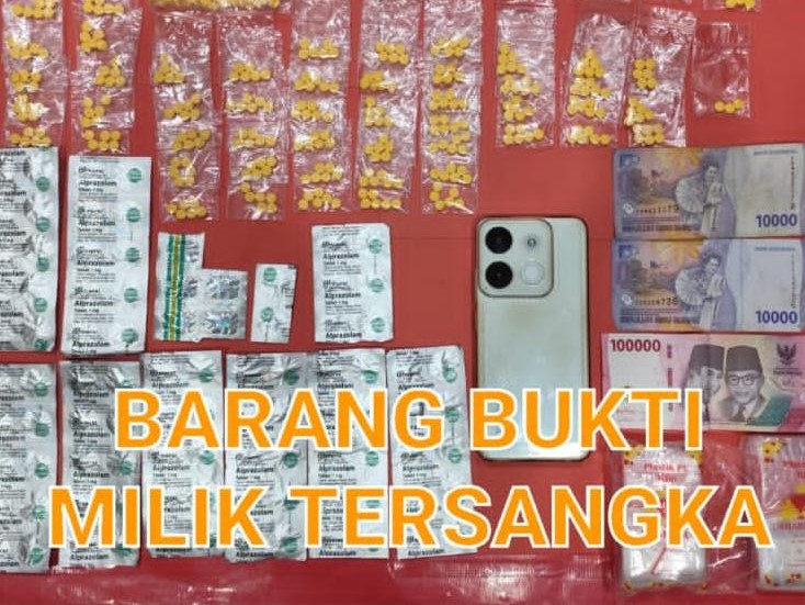 Polresta Banyumas Ungkap Peredaran Obat Terlarang, 1.055 Butir Diamankan di Wangon