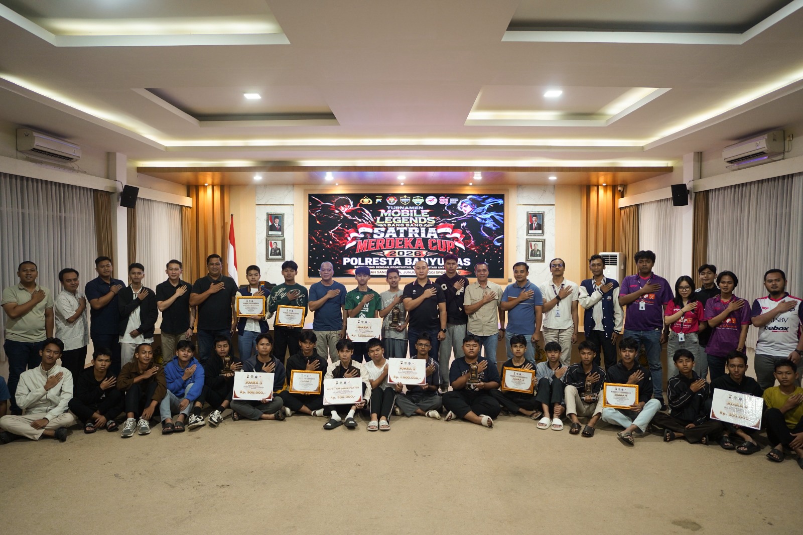 Satria Merdeka Cup Polresta Banyumas: Circle Bob Juara, Ajang Silaturahmi dan Pembinaan Atlet E-Sport