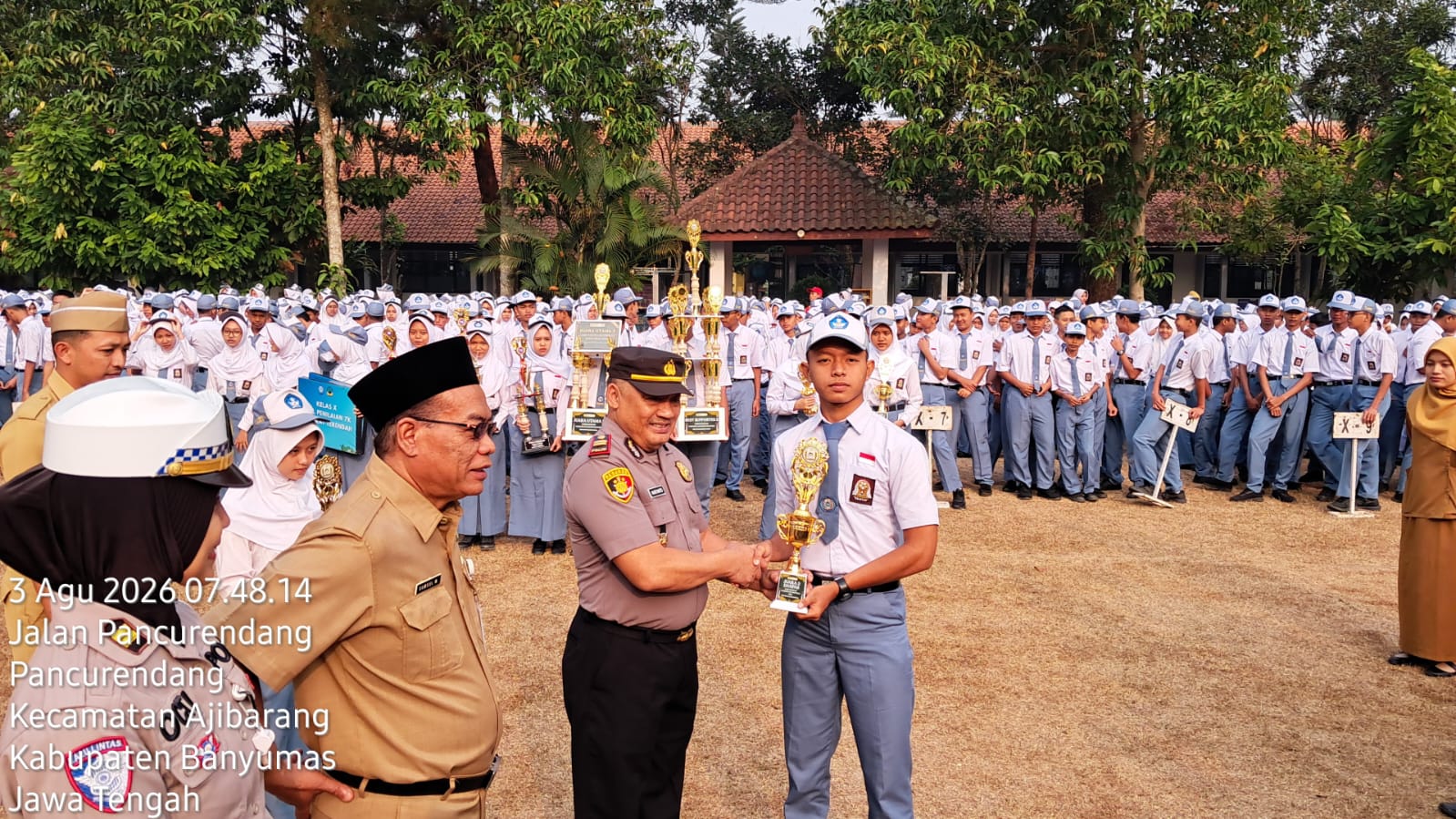 Cegah Kenakalan Remaja Sejak Dini, Police Go To School Polresta Banyumas Hadir di SMA Negeri 1 Ajibarang