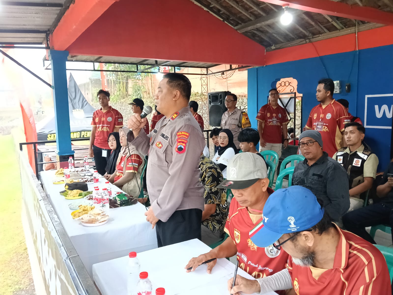 Pembukaan Arwana Cup XV Meriah, Polsek Ajibarang Banyumas Tegaskan Pengamanan Ketat dan Humanis