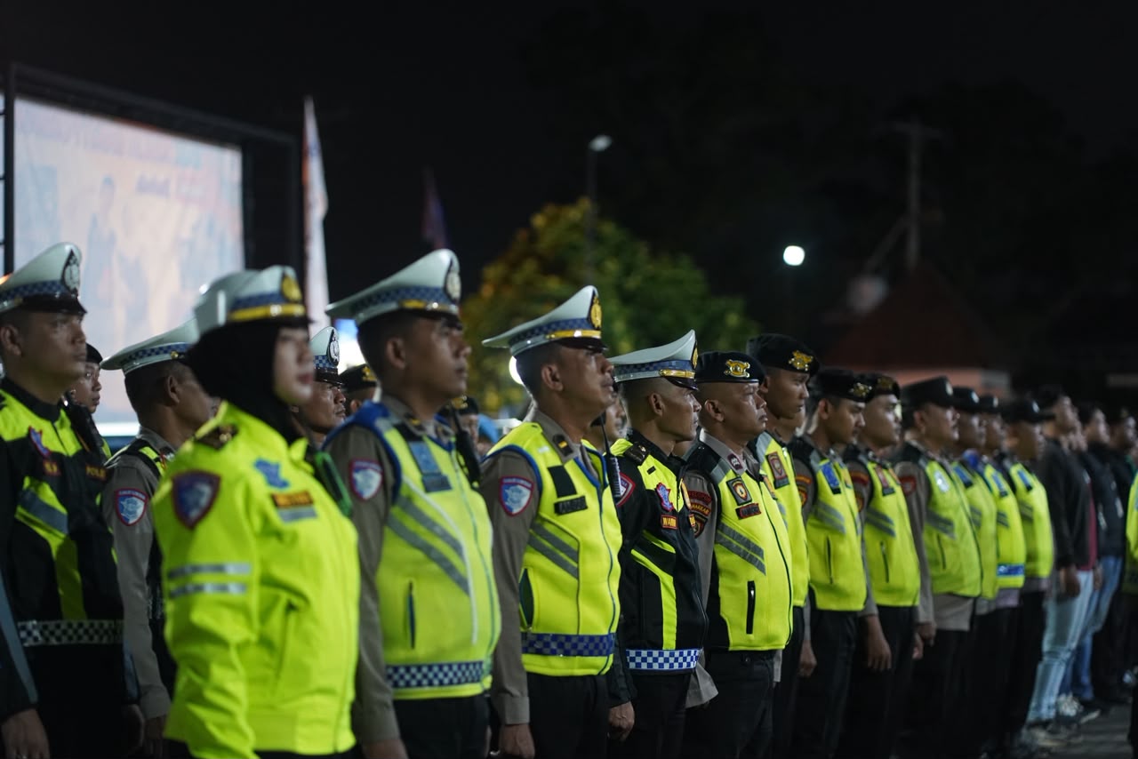 Kapolresta Pimpin Patroli Skala Besar, Pastikan Keamanan Wilayah Tetap Kondusif