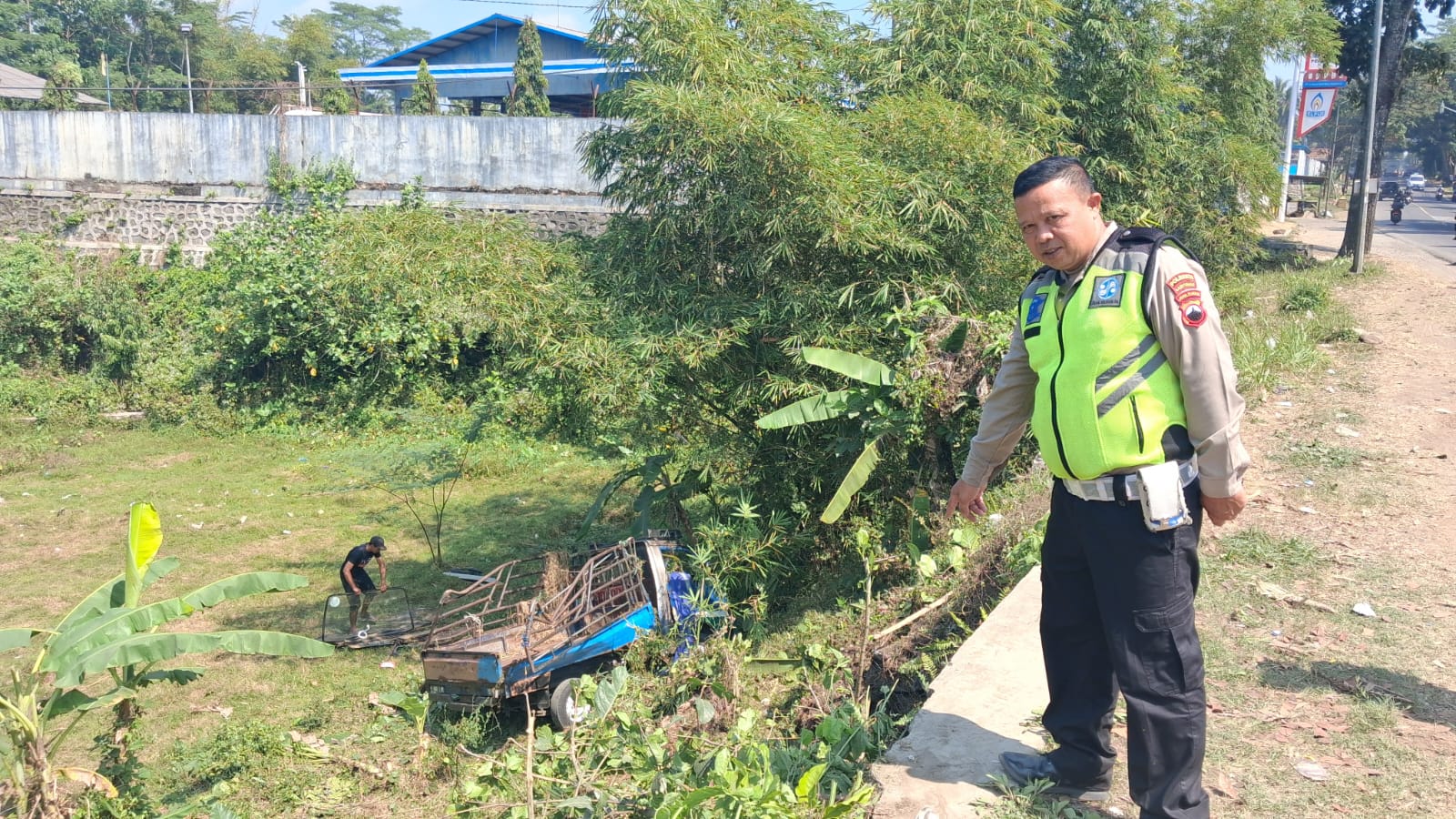 Satlantas Polresta Banyumas Ungkap Tabrak Lari di Cilongok , Sopir Truk Jalani Proses Hukum