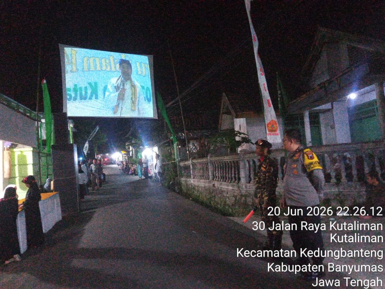 Pengajian 1448 H Jadi Momen Kebersamaan, Polsek Kedungbanteng Banyumas Hadir Sekaligus Pererat Silaturahmi