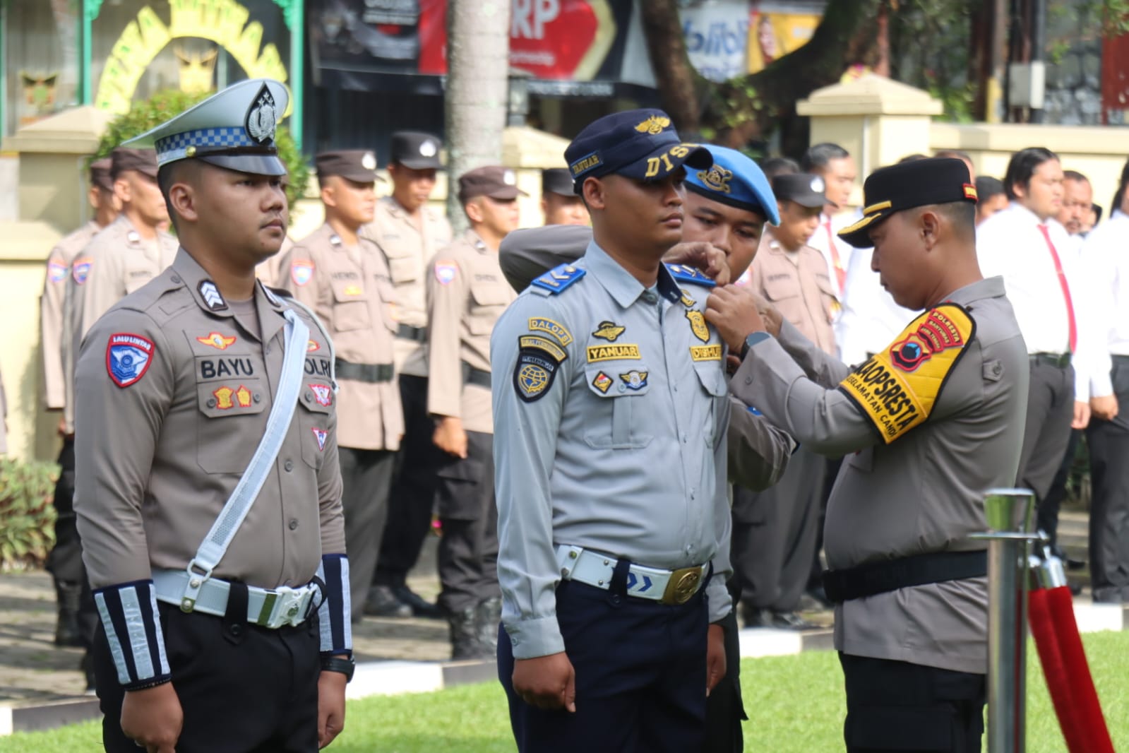 Polresta Banyumas Gelar Apel Pasukan Operasi Keselamatan Candi 2026, Fokus Edukatif dan Humanis Sambut Idul Fitri