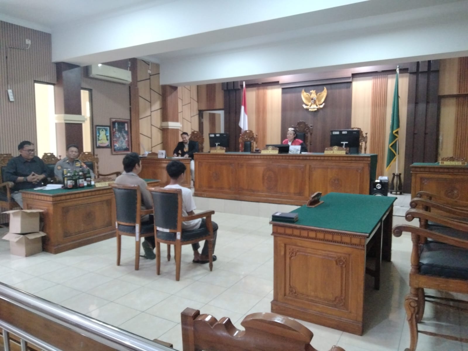 Jual Miras Tanpa Izin, Polsek Purwokerto Timur Polresta Banyumas Bawa Pelaku ke Pengadilan