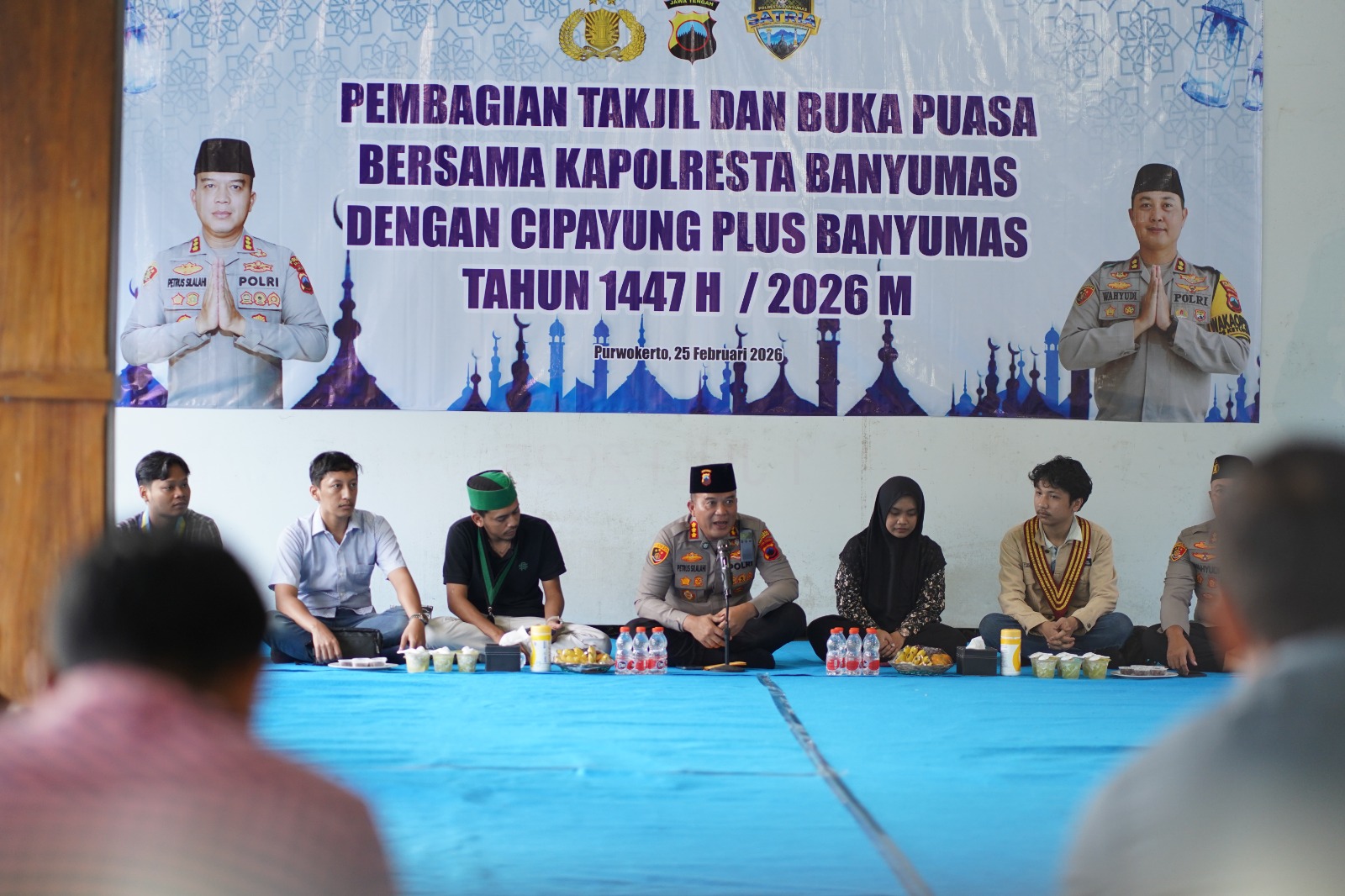 Buka Bersama OKP Cipayung Plus, Kapolresta Banyumas: Mahasiswa Mitra Strategis Jaga Stabilitas Kamtibmas