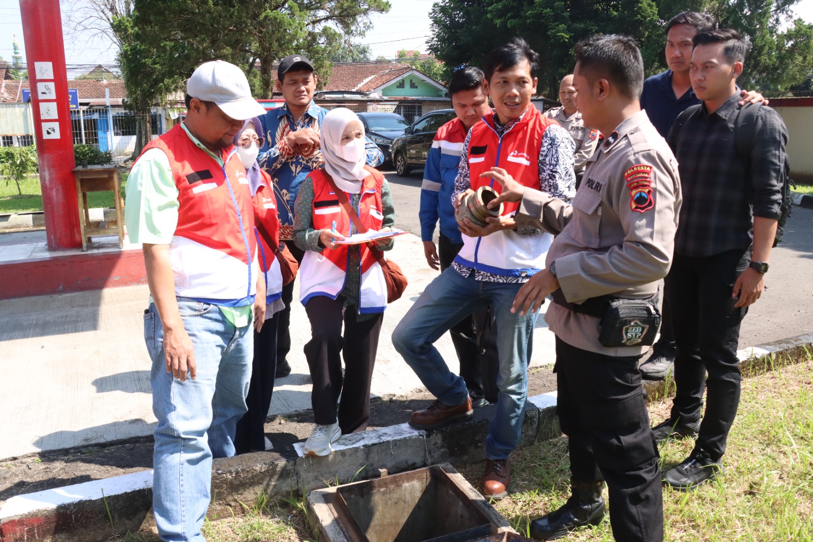 Langkah Serius Dukung Tugas Kepolisian, Rolog dan Pertamina Inspeksi SPBP Banyumas
