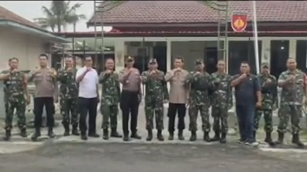 Perkuat Soliditas TNI-Polri, Polsek Purwokerto Barat Banyumas Silaturahmi ke Koramil