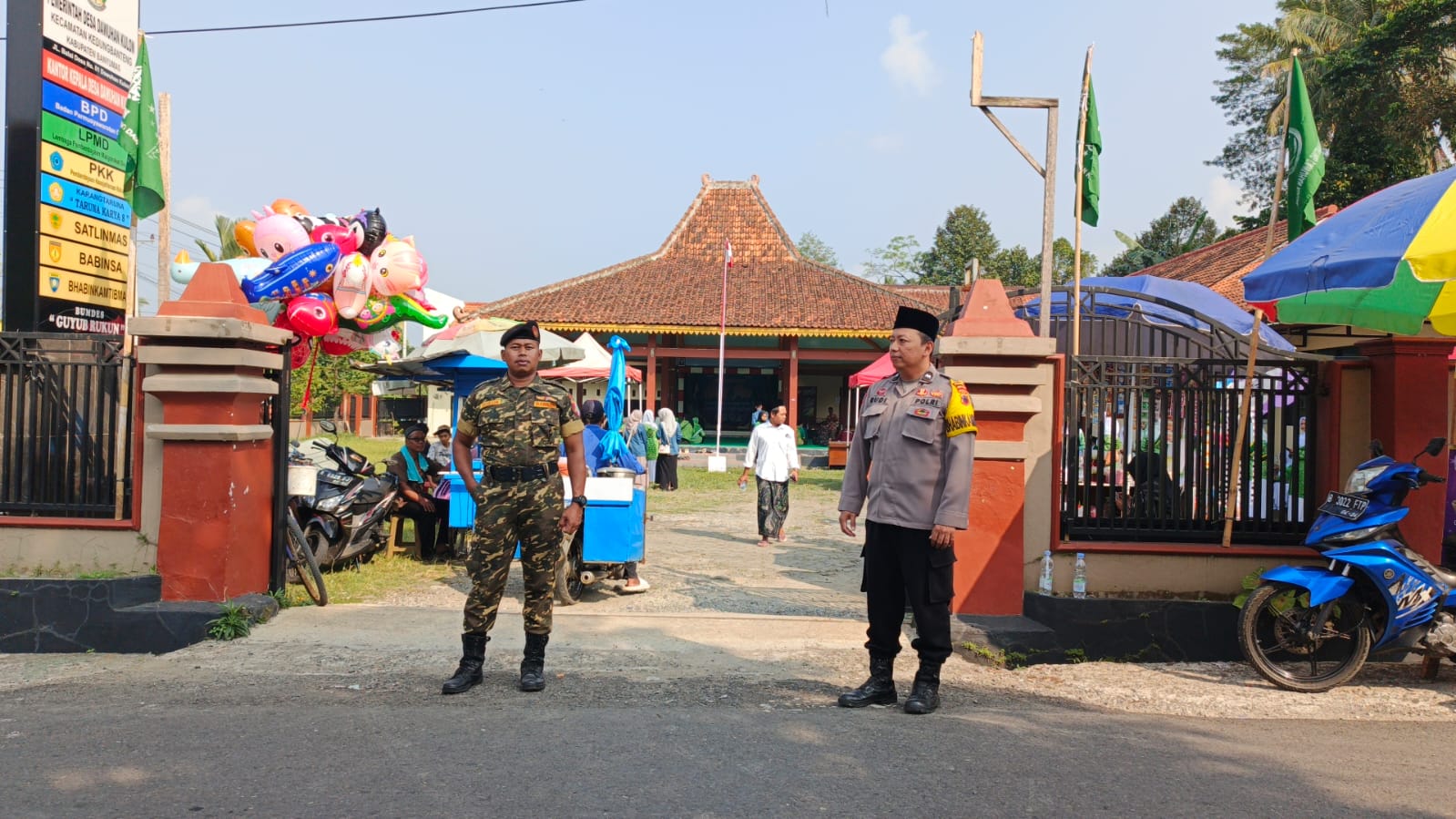 Bhabinkamtibmas Hadiri Pertemuan Rutin Ahad Pon, Perkuat Sinergi di Kedungbanteng Banyumas