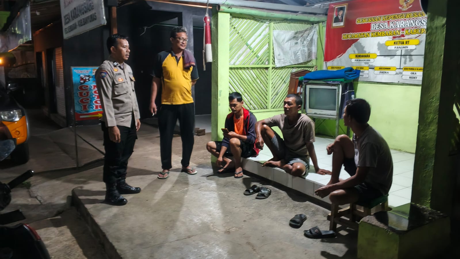 Dari Pos Kamling, Polisi Banyumas Perkuat Sinergi Lawan Kejahatan