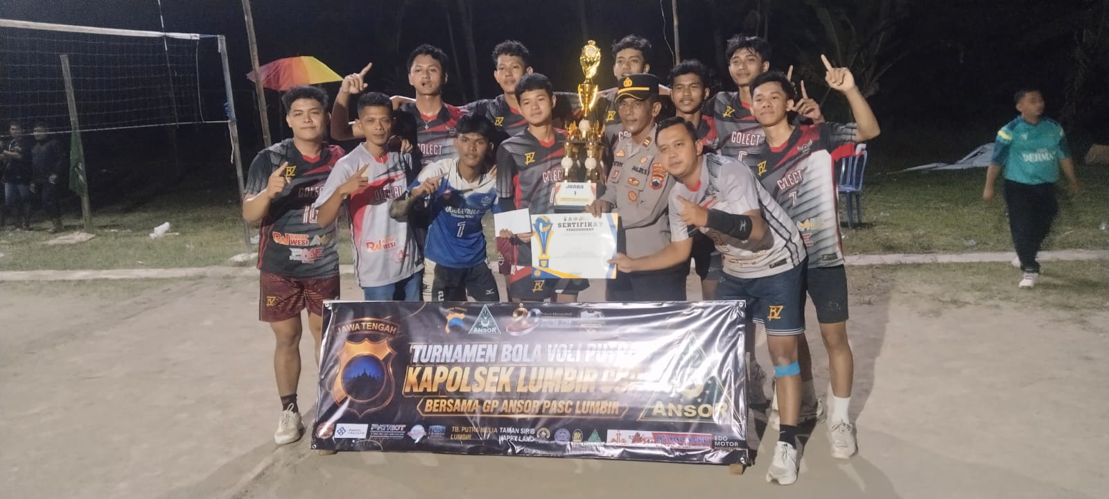 Golect Dermaji Tampil Perkasa, Rebut Juara Kapolsek Lumbir Cup 2026 di HUT Bhayangkara ke-80