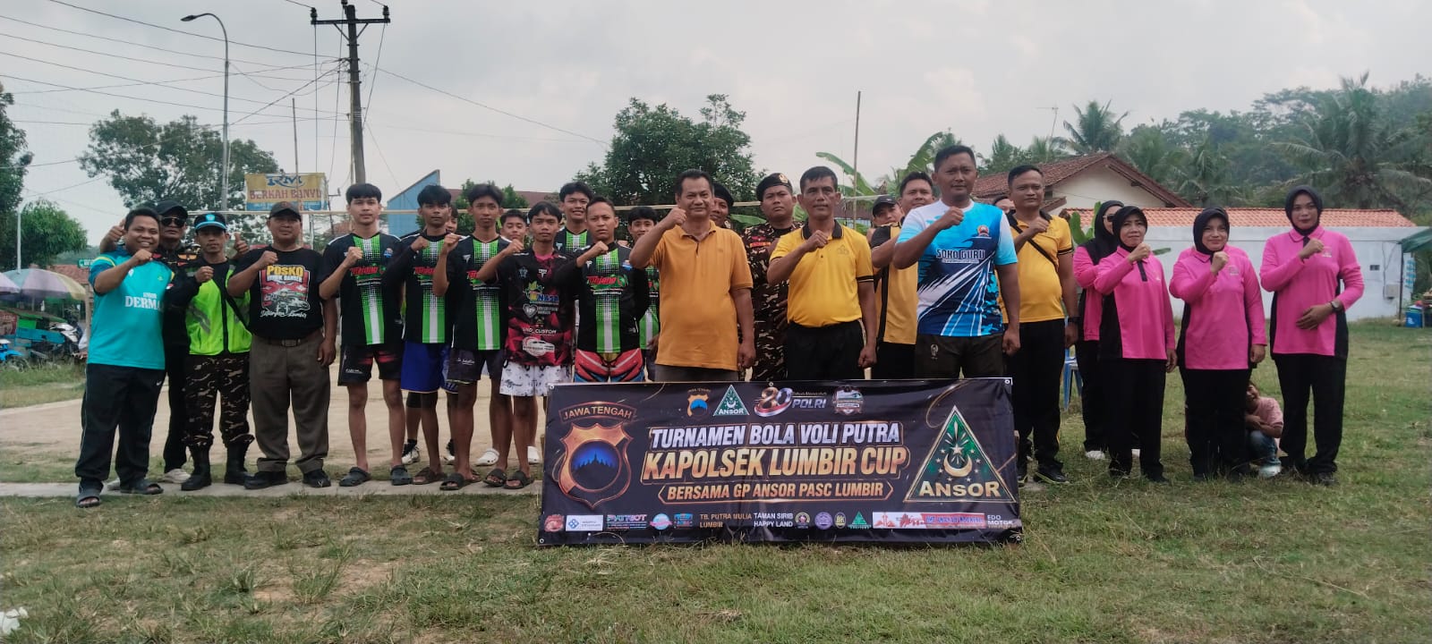 HUT Bhayangkara ke-80, 11 Tim Ramaikan Turnamen Volly Kapolsek Lumbir Cup 2026