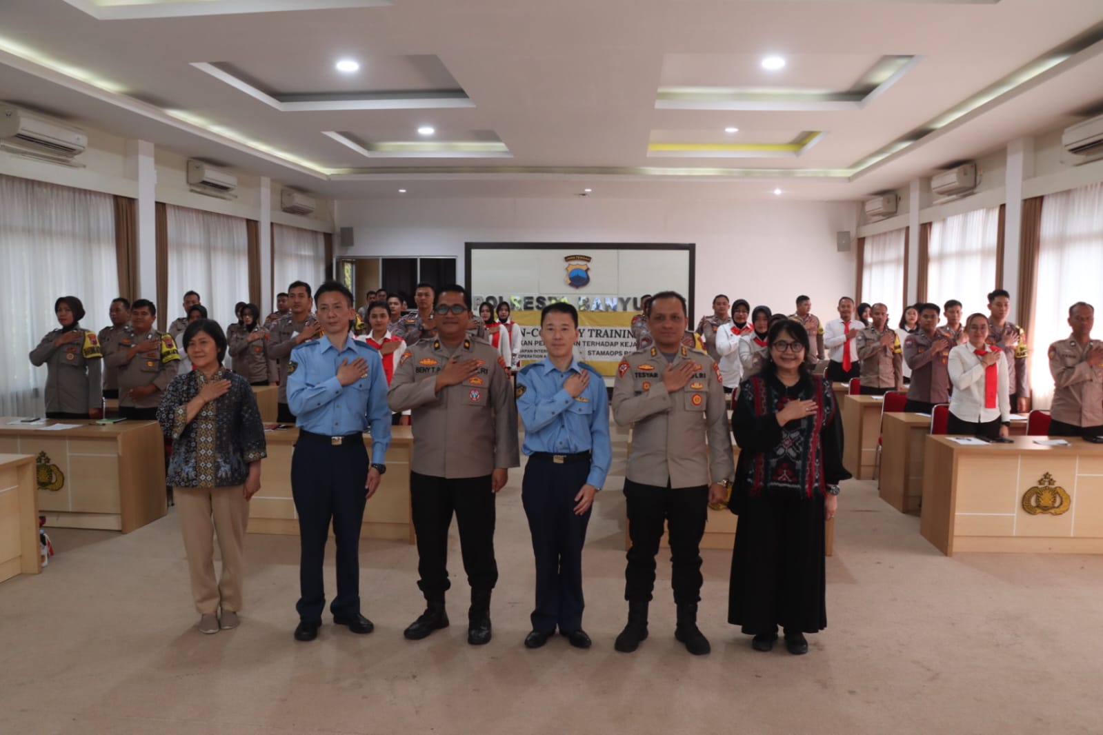 ICT JICA-Polri Ditutup di Polresta Banyumas, Peserta Terbaik Berpeluang Belajar ke Jepang