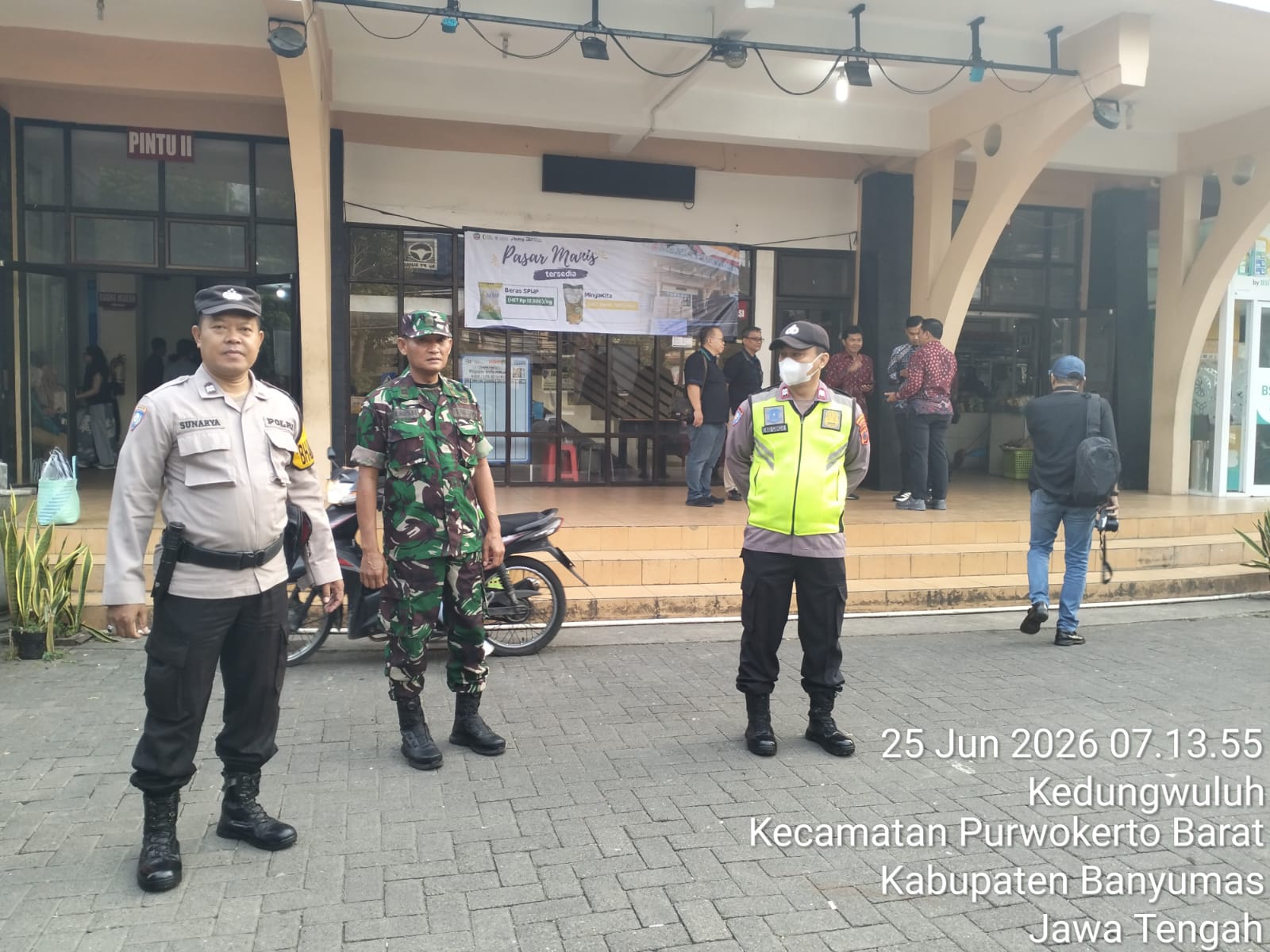 Pengamanan Maksimal, Kunjungan Menteri Perdagangan di Banyumas Berlangsung Lancar
