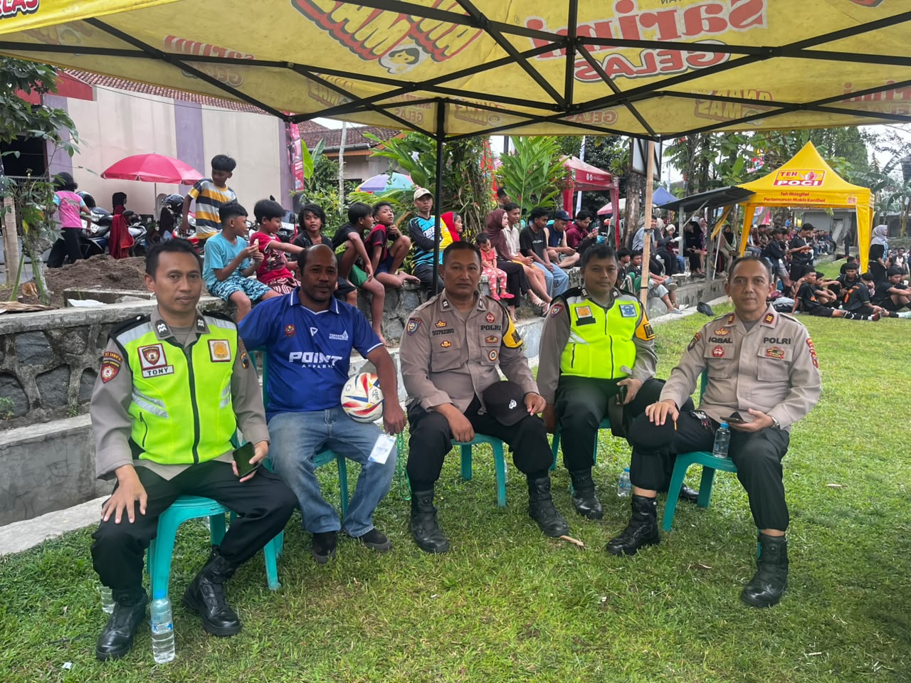 Polsek Sokaraja Amankan Laga Camat Sokaraja Cup IV U-18, Pertandingan Berlangsung Aman dan Kondusif